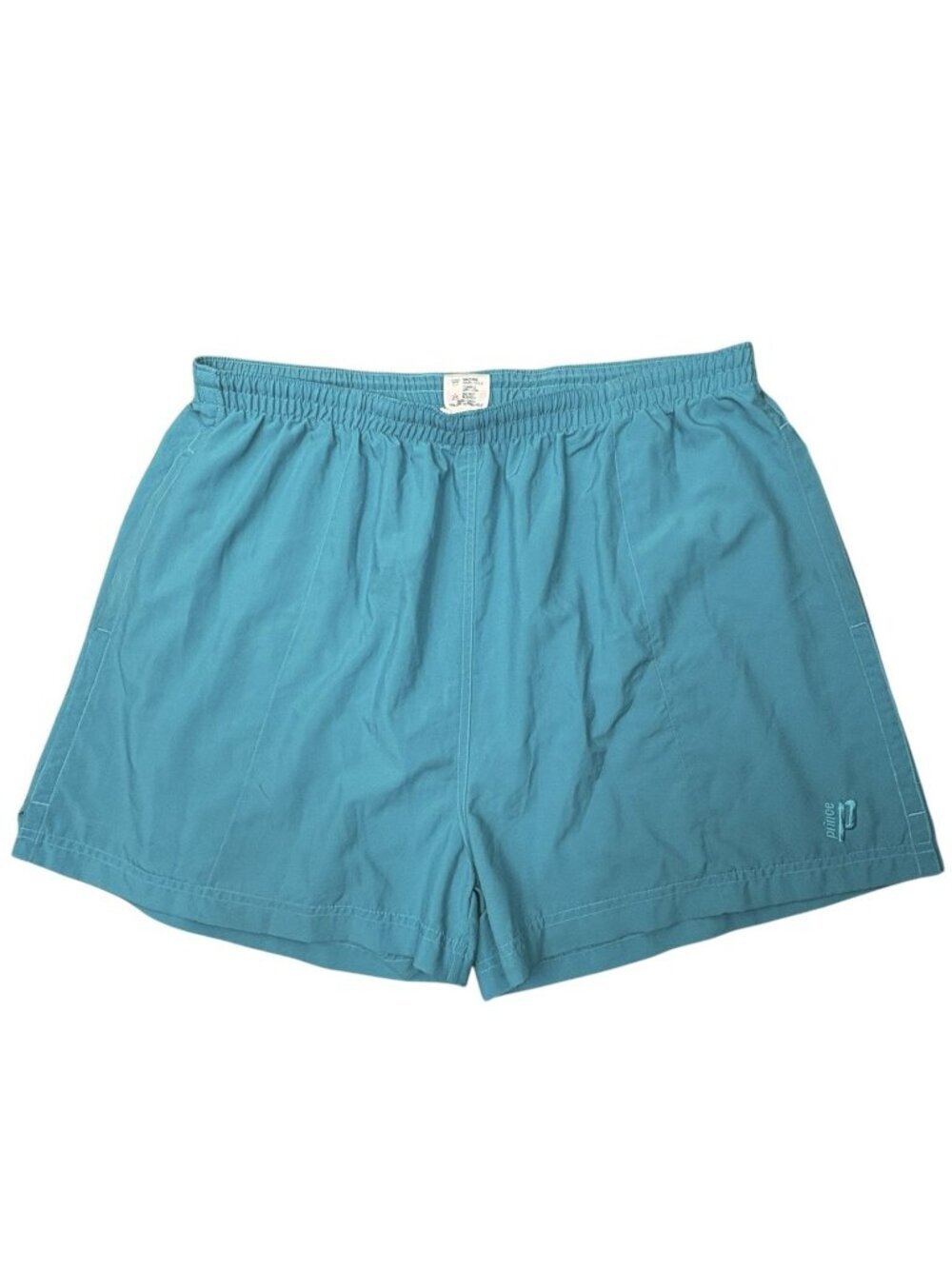 Vintage 1980s Prince Retro Teal Bathing Suit Trunk Shorts Men’s M/L Tennis POOL